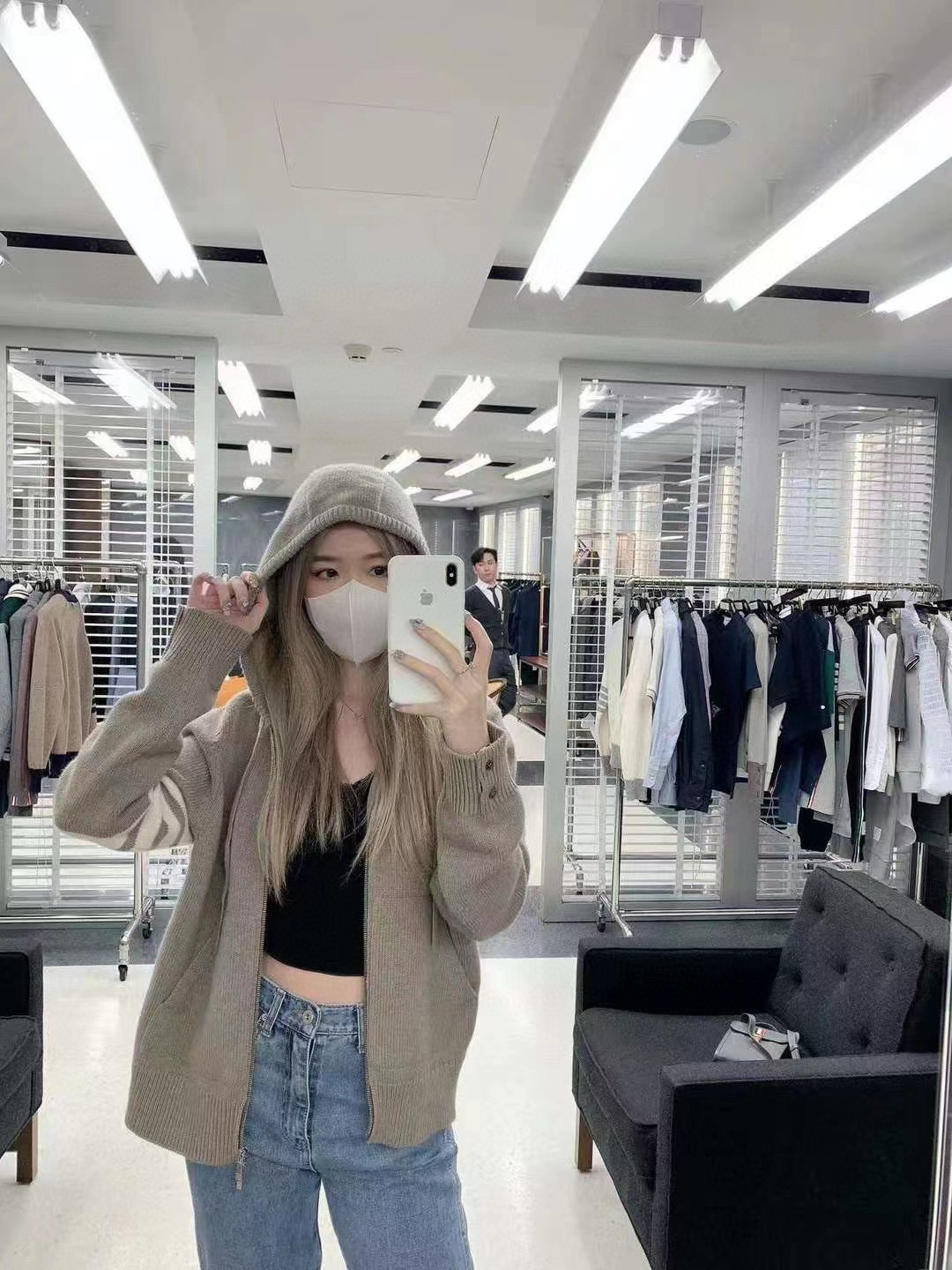 Thom Browne 톰브라운 세일보트 인타르시아 울 후드 집업 니트 16