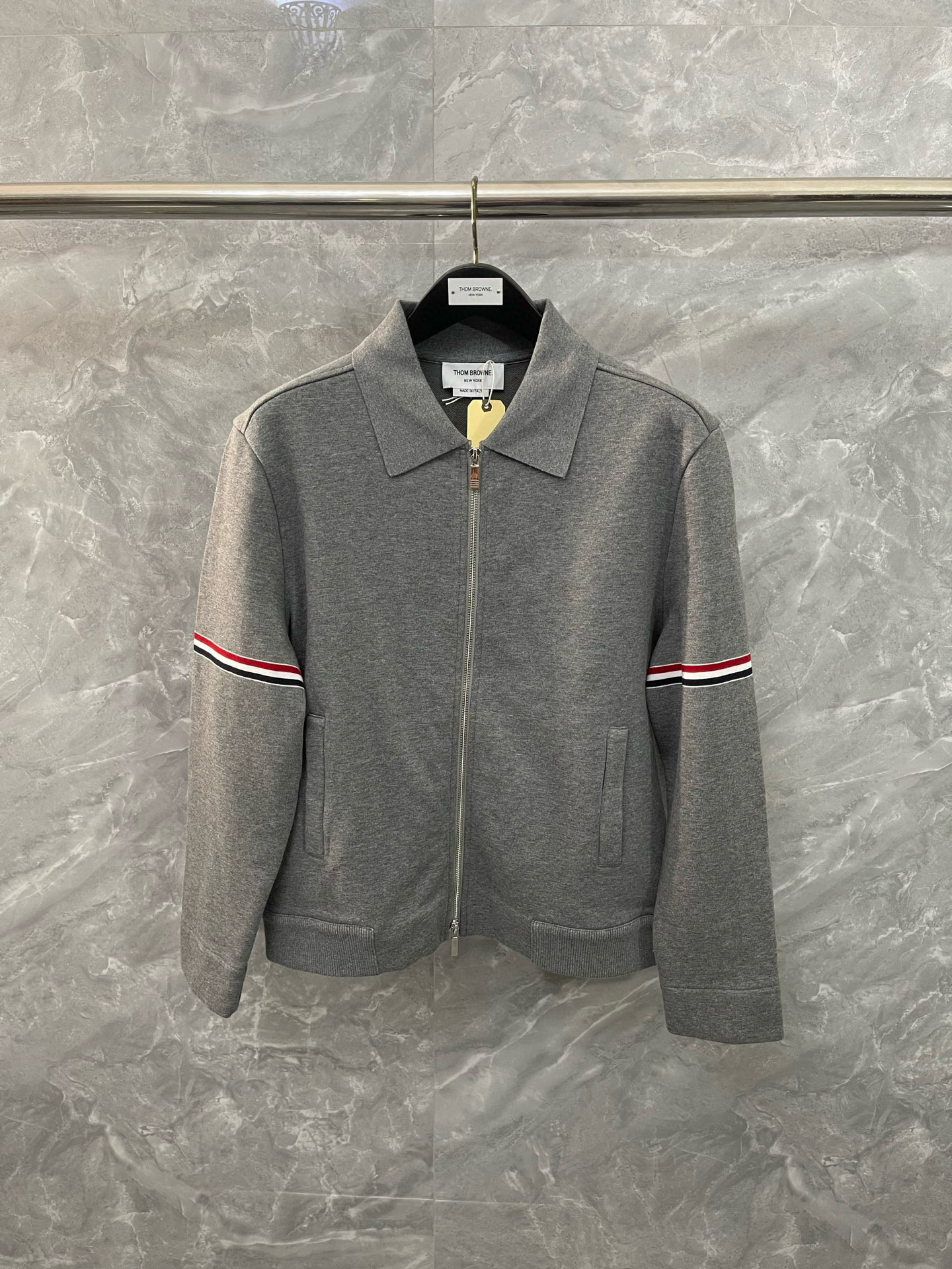 Thom Browne 톰브라운 삼선 스트라이프 집업 재킷 3