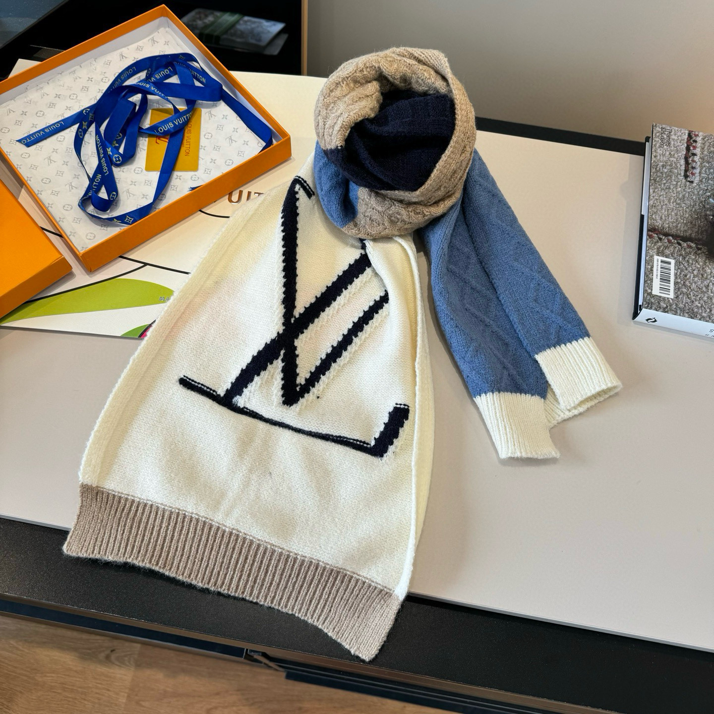 Louis Vuitton 루이비통 니트 머플러 스카프 3