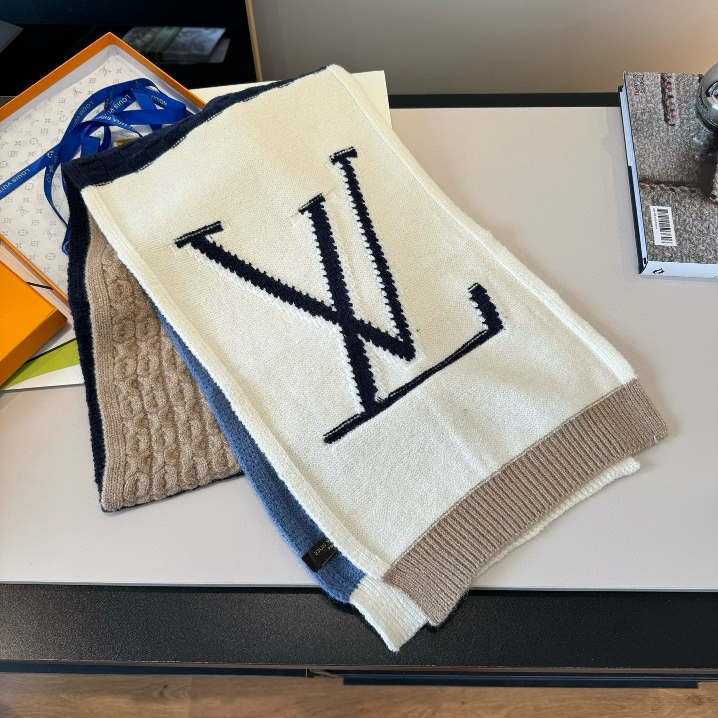 Louis Vuitton 루이비통 니트 머플러 스카프 4