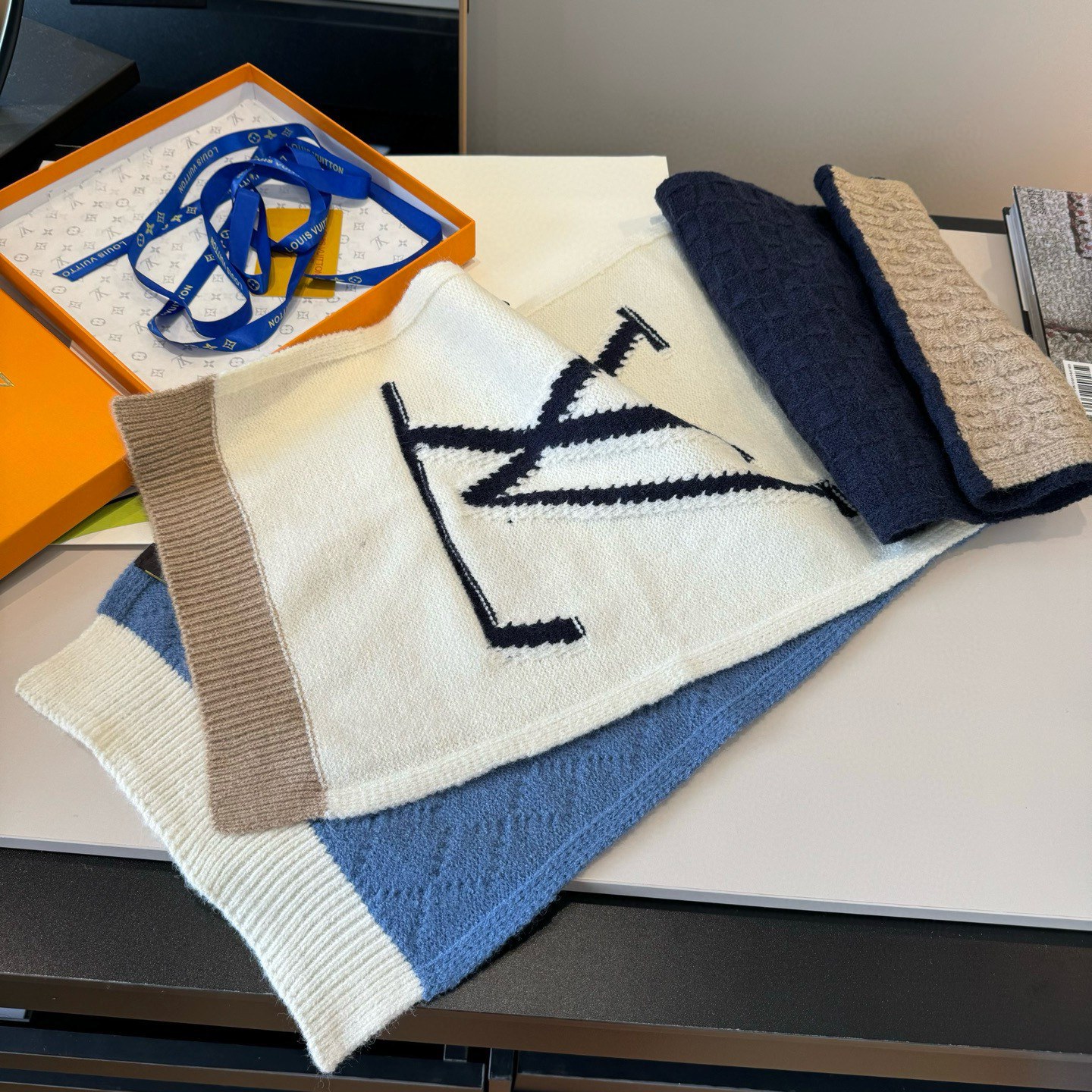 Louis Vuitton 루이비통 니트 머플러 스카프 5