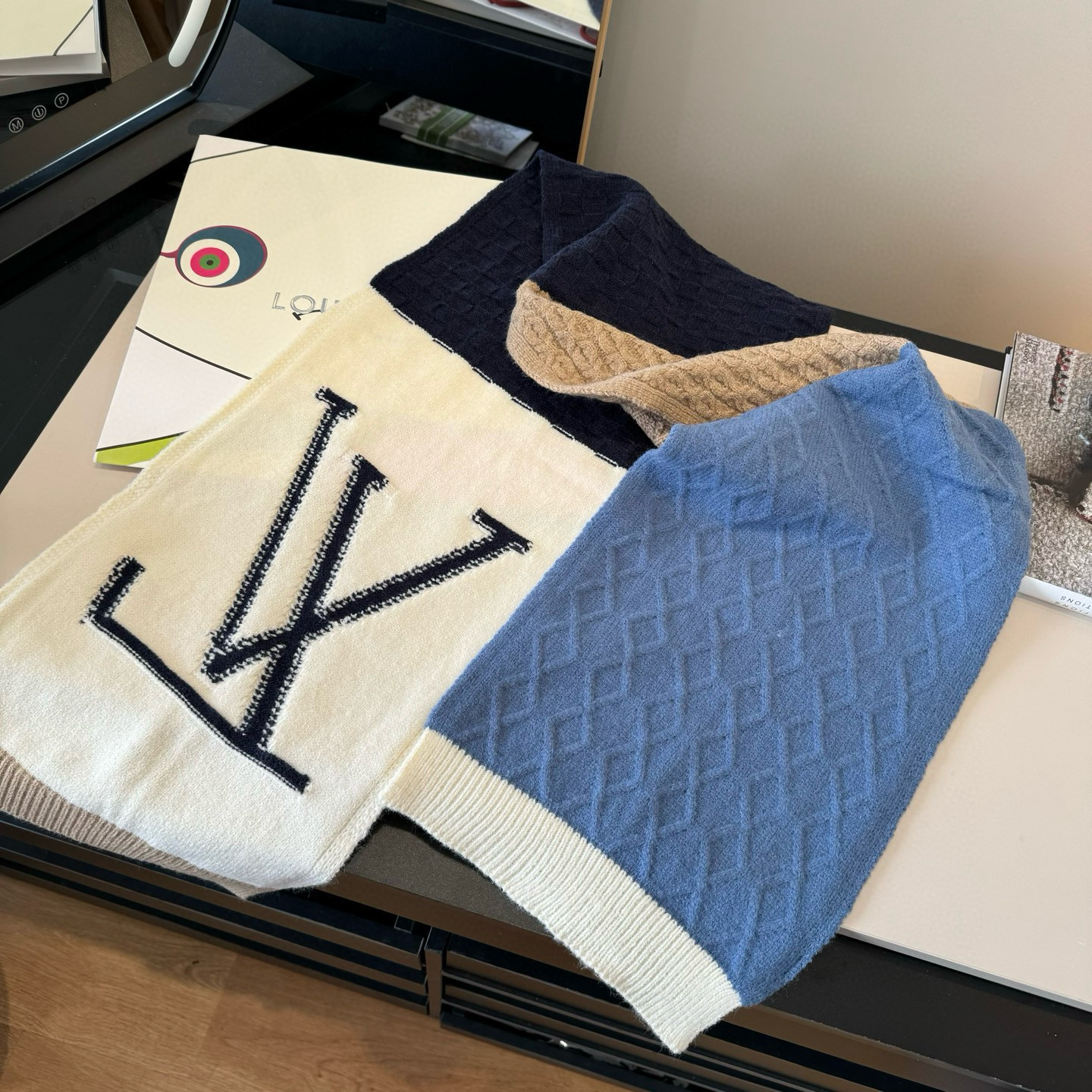 Louis Vuitton 루이비통 니트 머플러 스카프 6