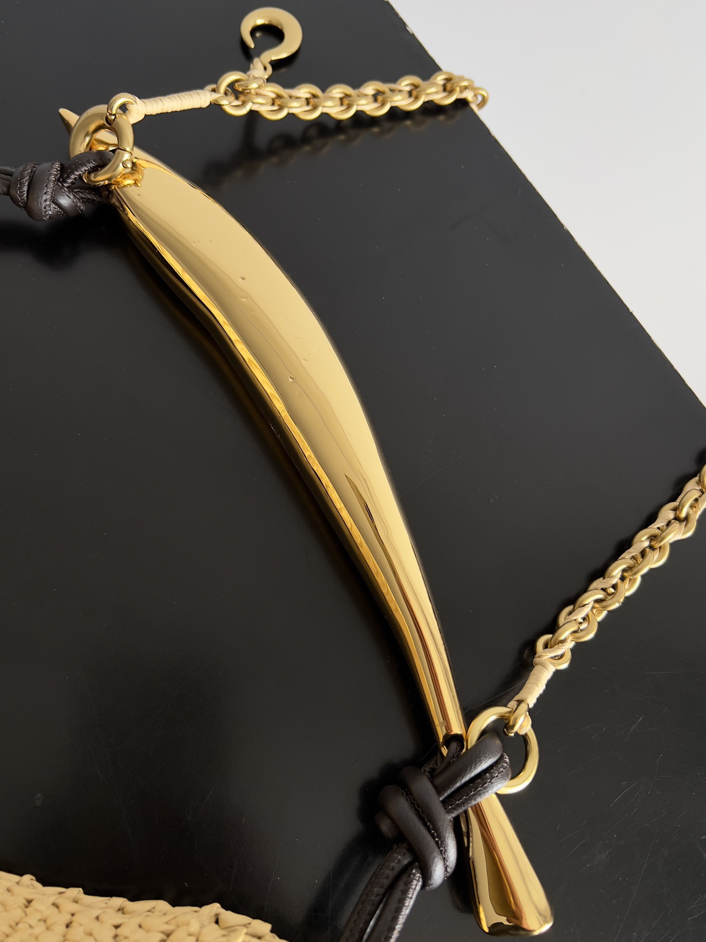 BOTTEGA VENETA 보테가베네타 사디 라피아 호보 백 14