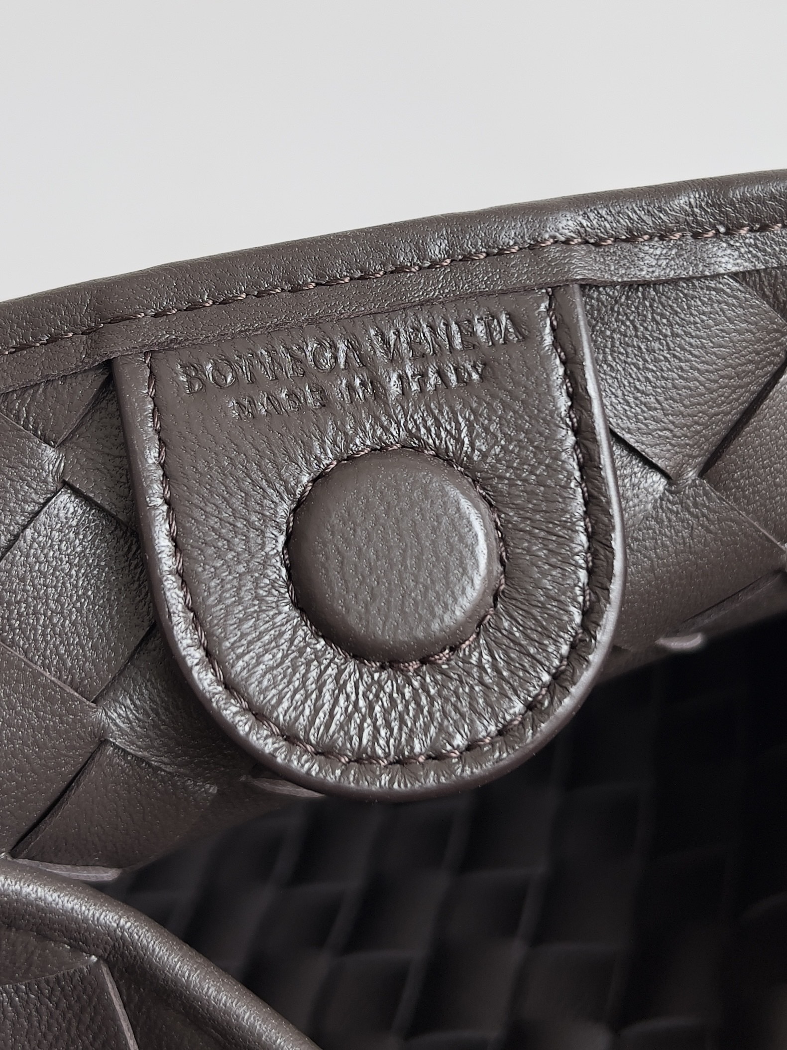 BOTTEGA VENETA 보테가베네타 사딘 인트레치아토 위빙 숄더백 7