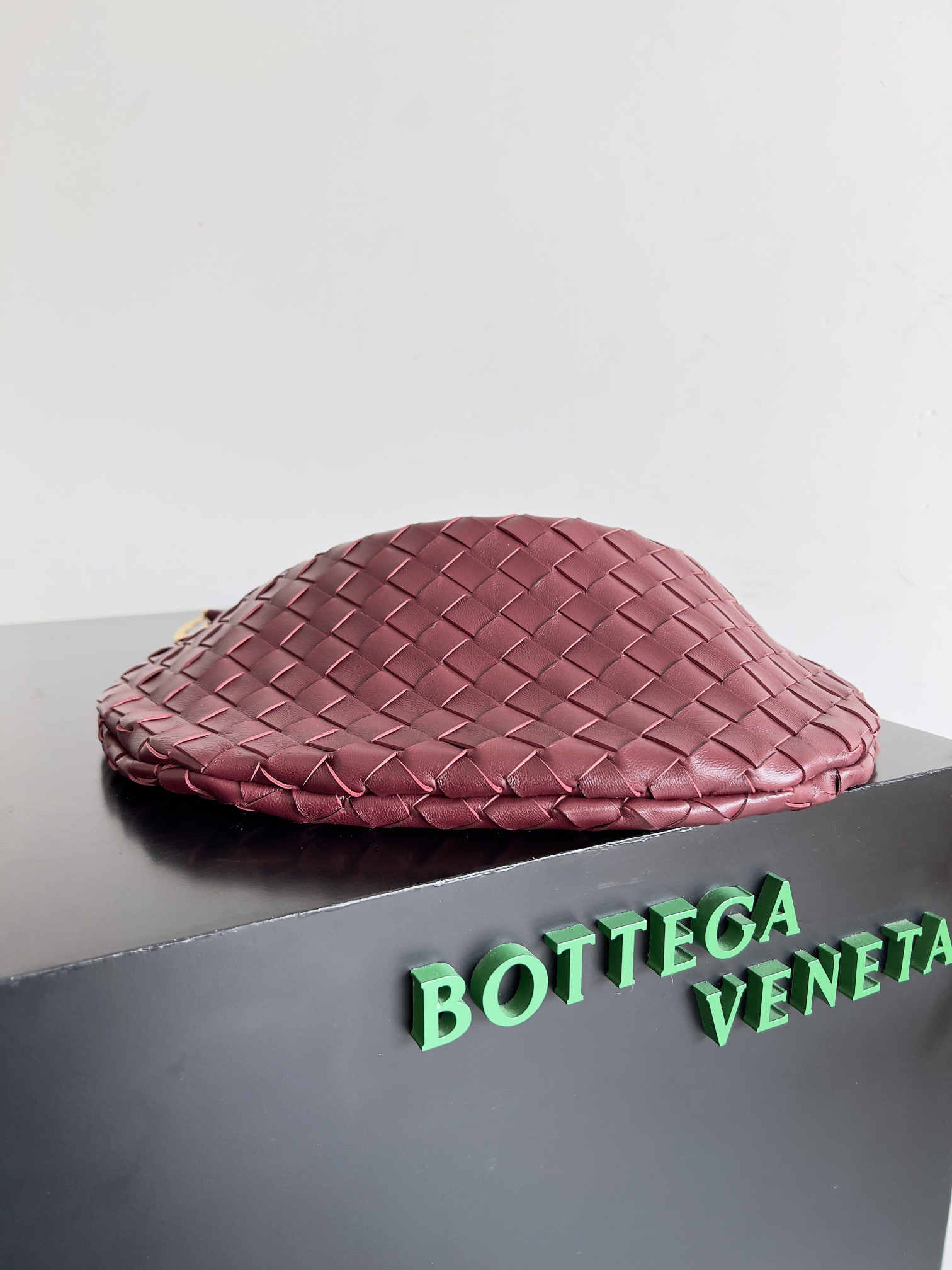 BOTTEGA VENETA 보테가베네타 사딘 인트레치아토 위빙 숄더백 3