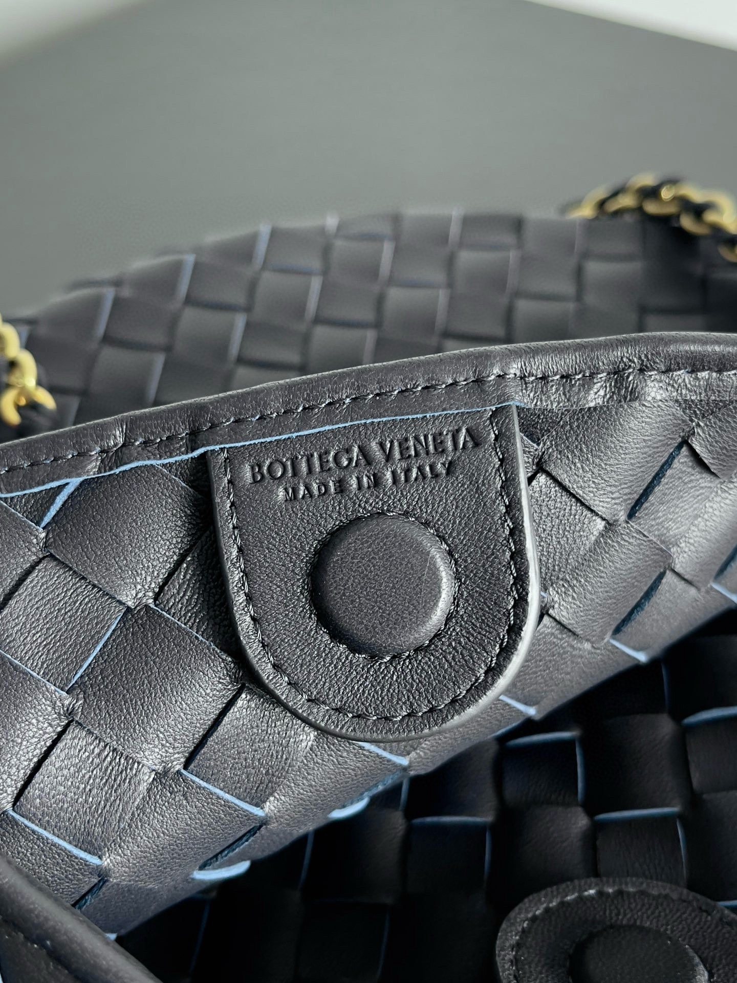 BOTTEGA VENETA 보테가베네타 사딘 인트레치아토 위빙 숄더백 6