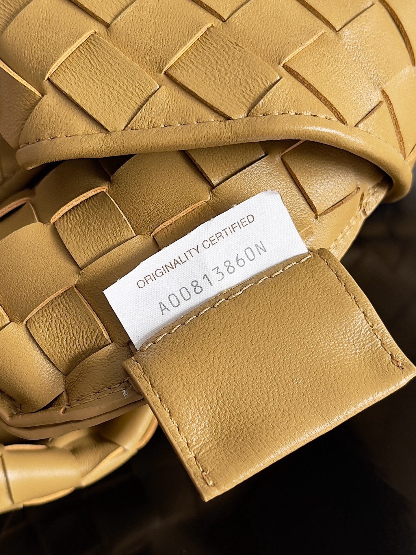 BOTTEGA VENETA 보테가베네타 사딘 인트레치아토 위빙 숄더백 5