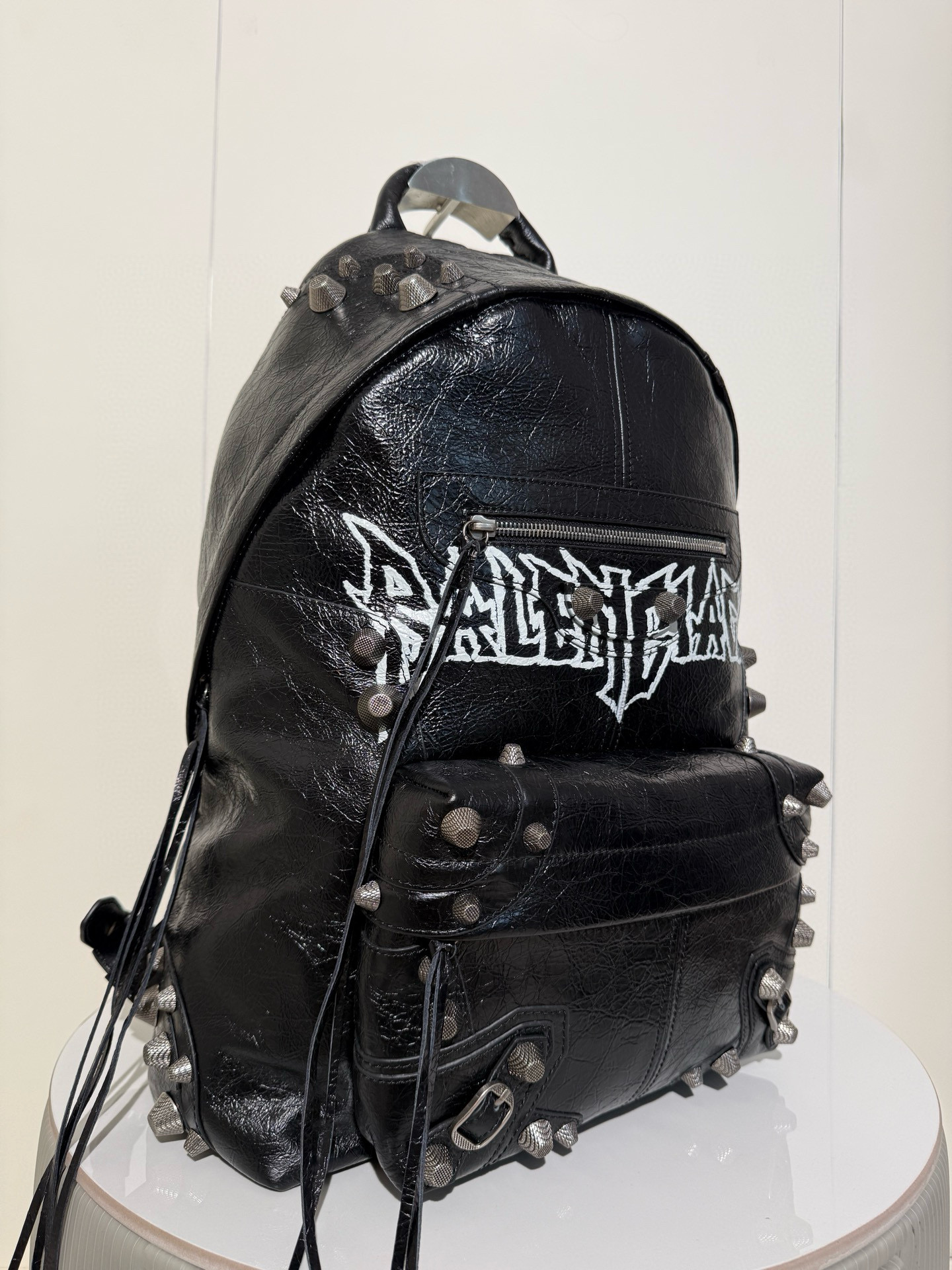 Balenciaga 발렌시아가 르 카골 레더 로고 백팩 11