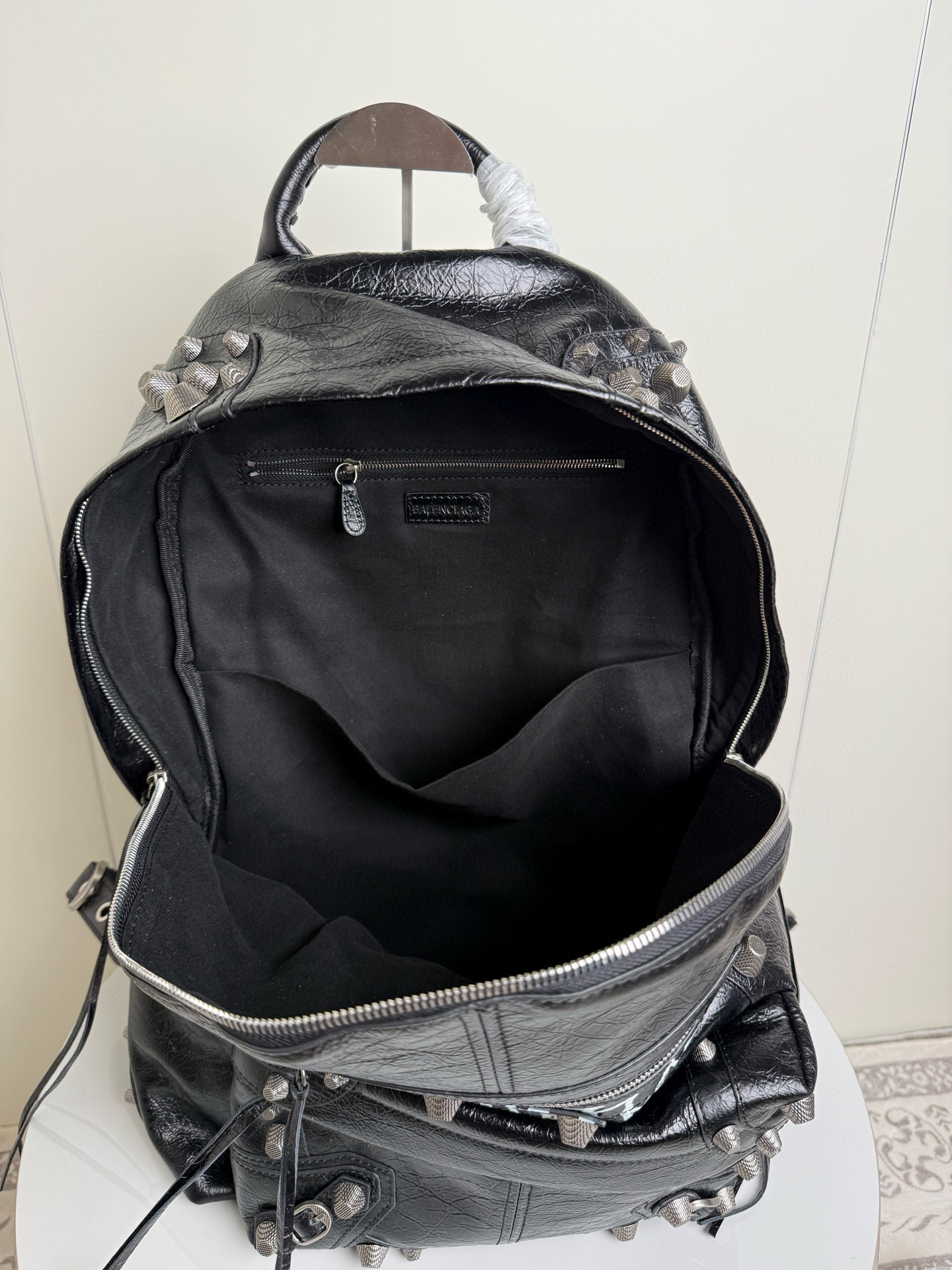 Balenciaga 발렌시아가 르 카골 레더 로고 백팩 12