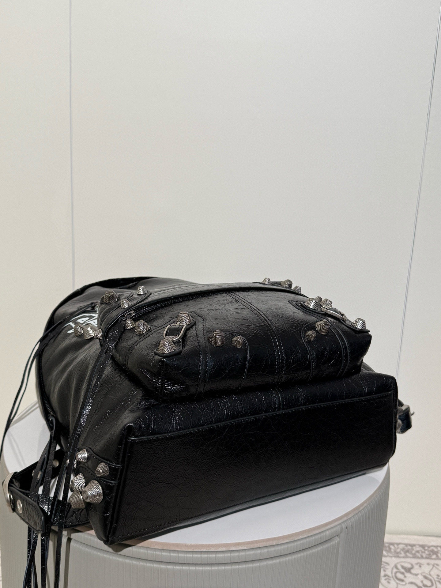 Balenciaga 발렌시아가 르 카골 레더 로고 백팩 16