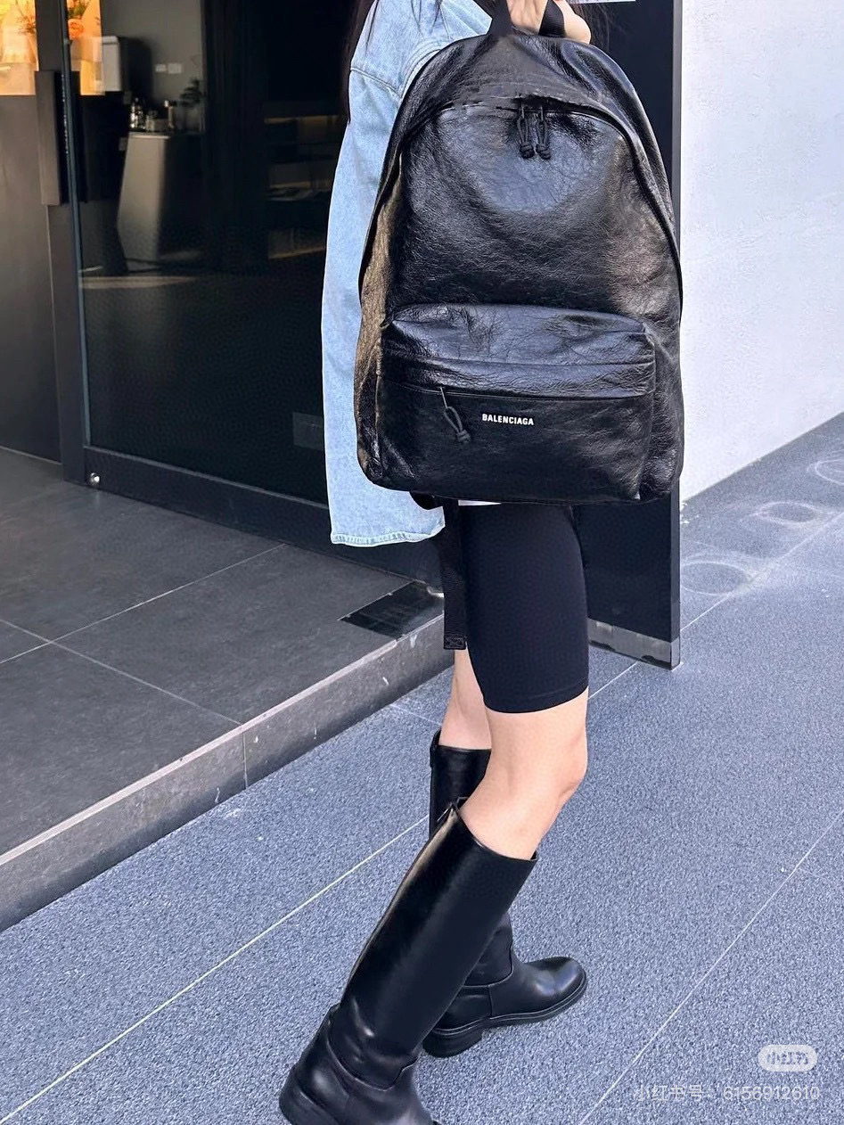 Balenciaga 발렌시아가 익스플로러 이태리 양가죽 백팩 4