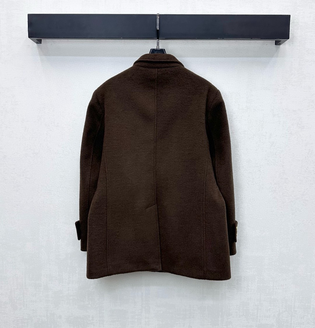 Celine 셀린느 브라운 울 혼방 골드 버튼 테일러드 자켓 15