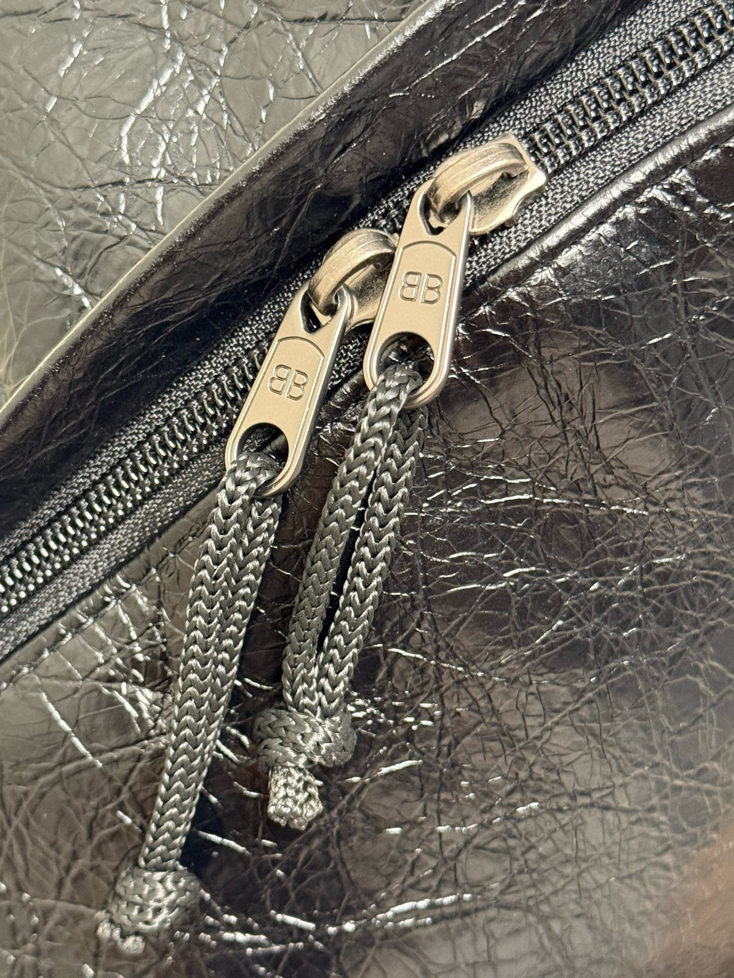 Balenciaga 발렌시아가 x Automobili Lamborghini 람보르기니 콜라보 블랙 레더 백팩 13