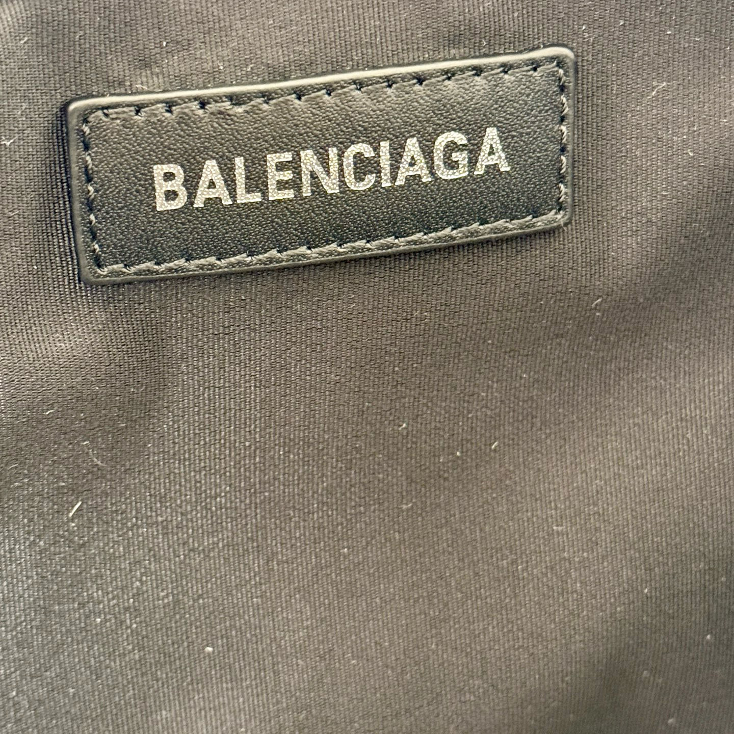 Balenciaga 발렌시아가 바렌시아가 네이비 카바스 XS 캔버스 토트백 16