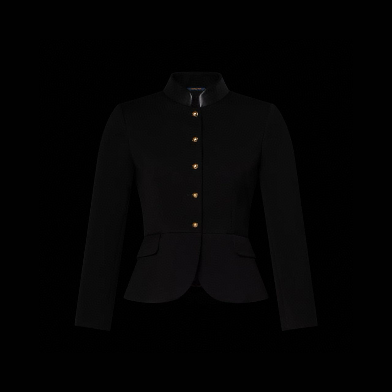 Louis Vuitton 루이비통 로고 밴딩 블랙 와이드 슬랙스 1