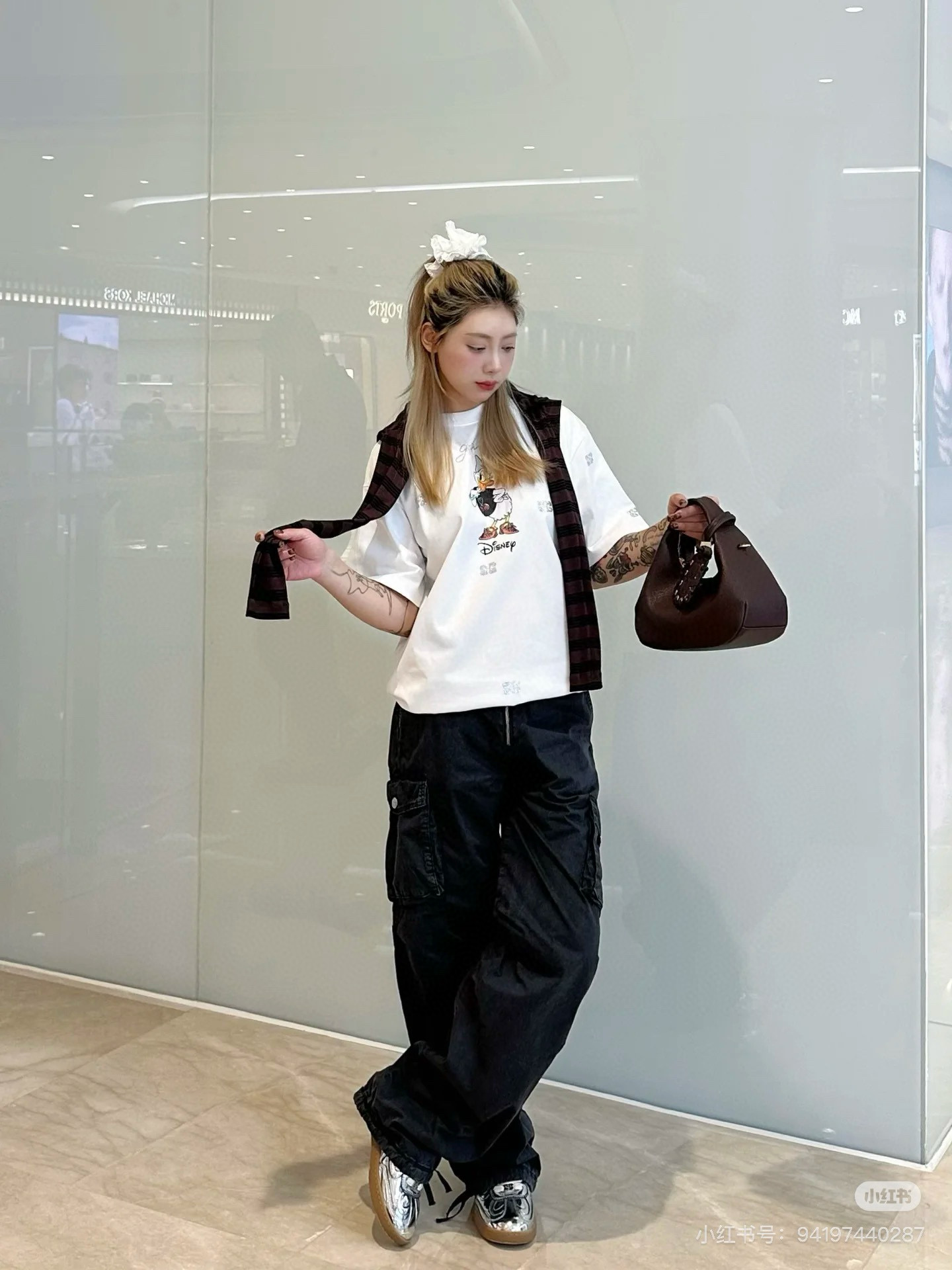 GANNI 디즈니 데이지덕 프린트 반팔 티셔츠 1