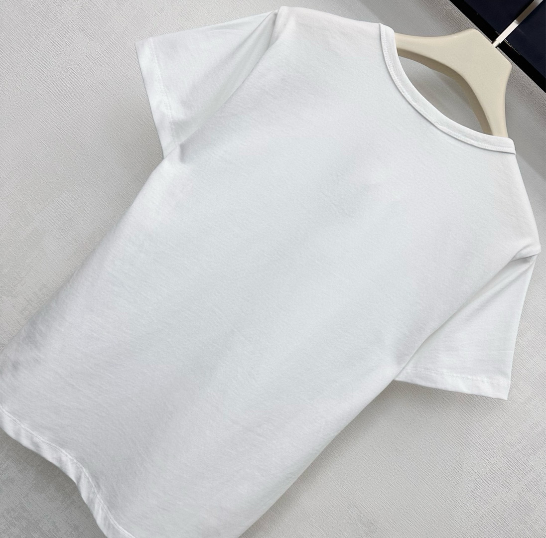 Celine 셀린느 셀린 트리오엑스 로고 코튼 반팔 티셔츠 18