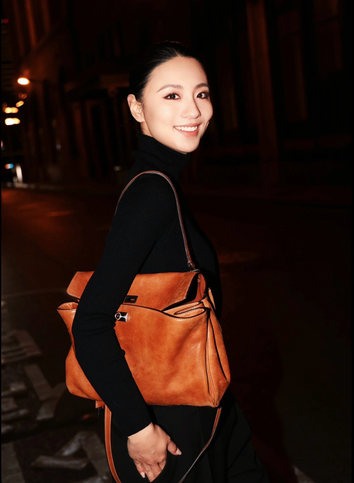 Balenciaga 발렌시아가 RODEO 브라운 레더 토트백 5