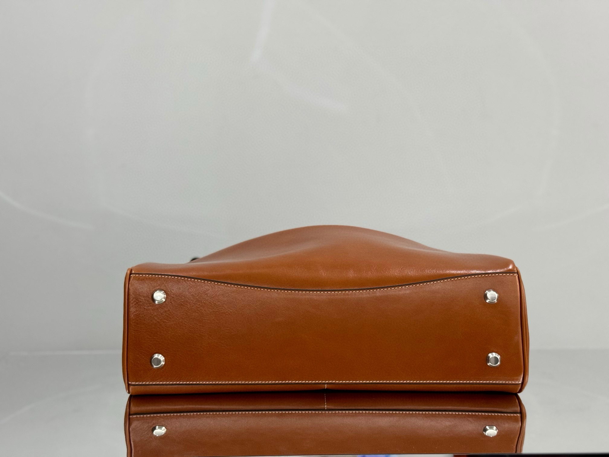 Balenciaga 발렌시아가 RODEO 브라운 레더 토트백 19