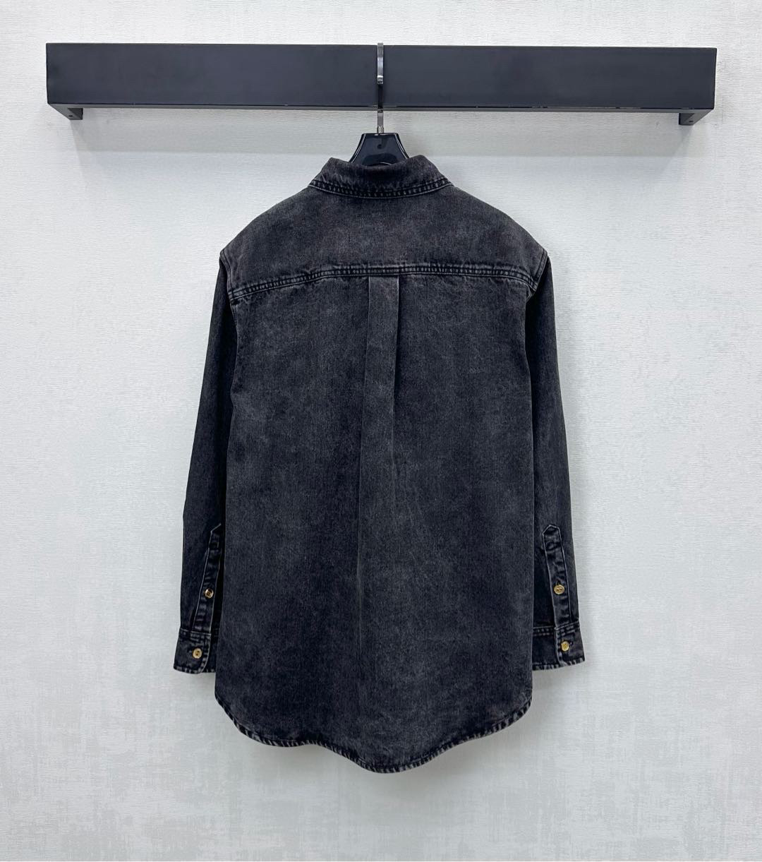 Sch 2025 빈티지 워싱 데님 셔츠 15