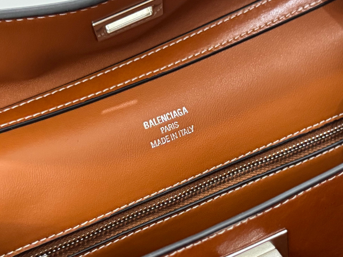 BALENCIAGA 발렌시아가 RODEO 브라운 레더 토트백 10