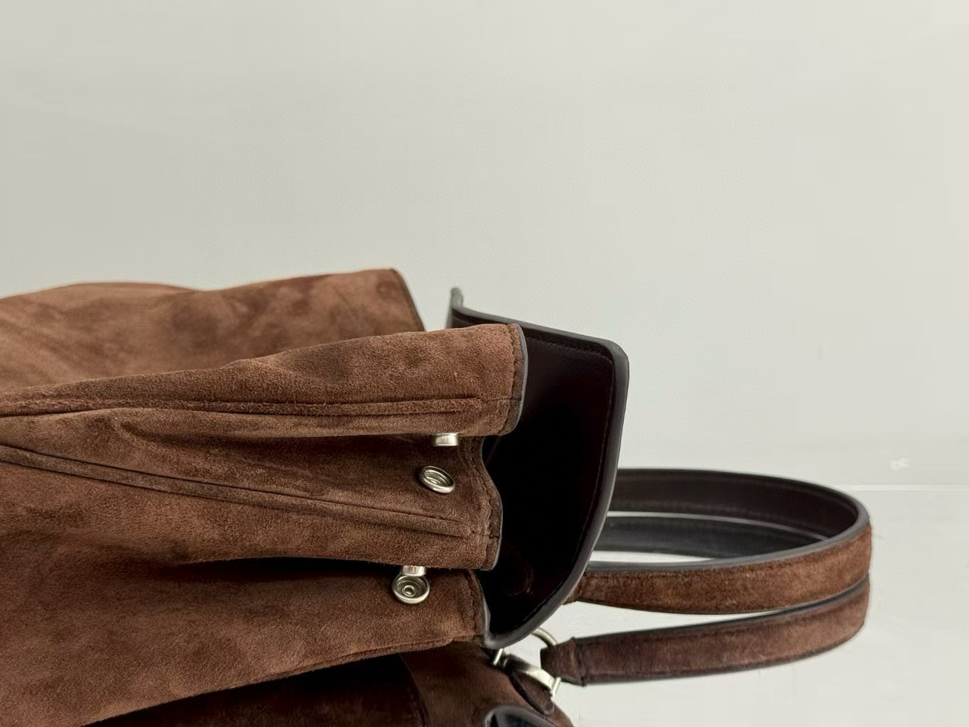 BALENCIAGA 발렌시아가 RODEO BAG 로데오 스웨이드 토트백 소형 브라운 7