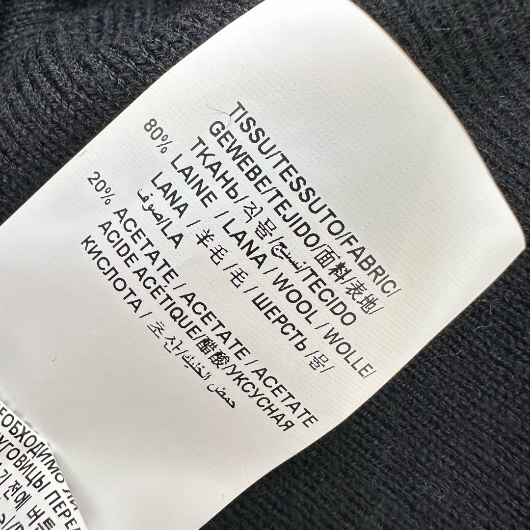 Saint Laurent 여성 하이넥 로고 니트 풀오버 14