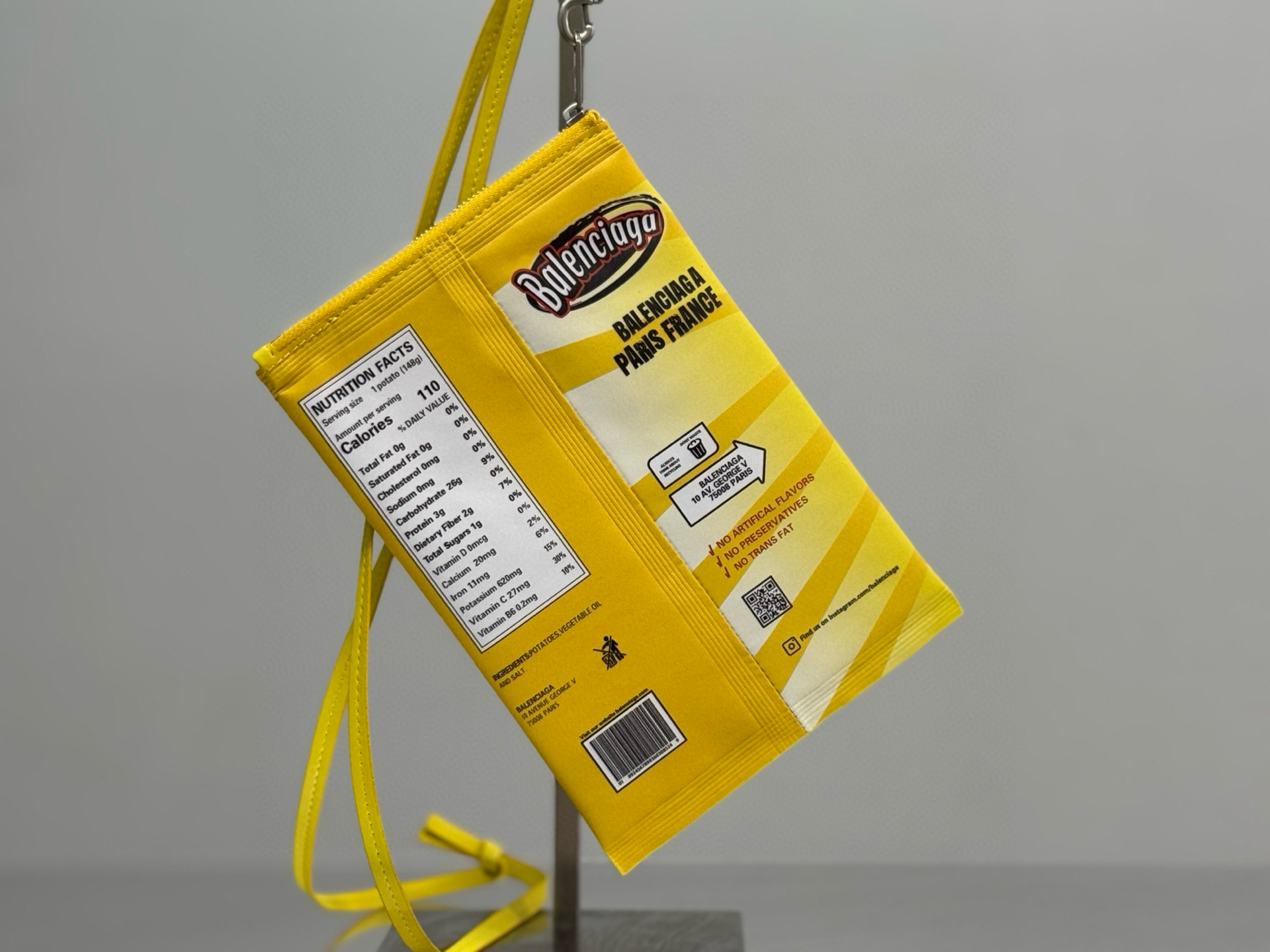Balenciaga 발렌시아가 치즈 앤 어니언 포테이토칩 핸드폰 크로스백 8