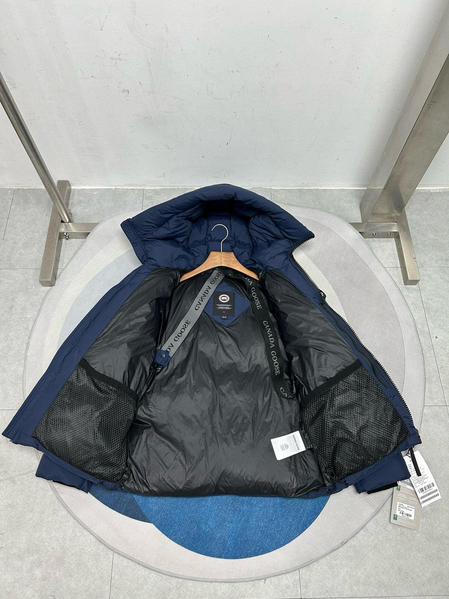 Canada Goose 크로프턴 퍼퍼 남성 딥네이비 패딩 점퍼 4