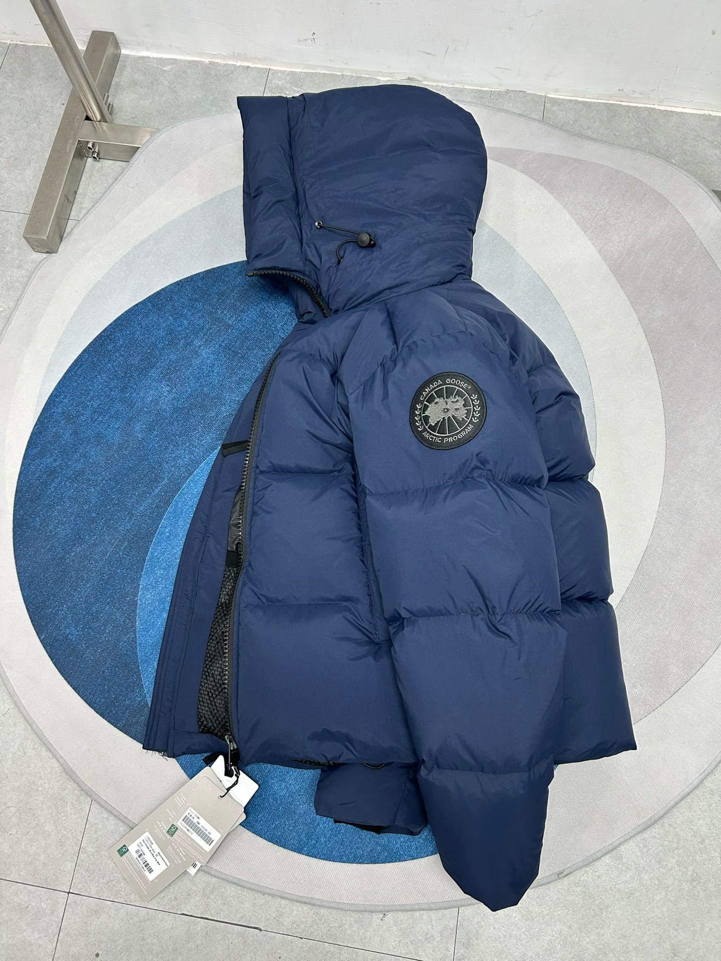 Canada Goose 크로프턴 퍼퍼 남성 딥네이비 패딩 점퍼 5