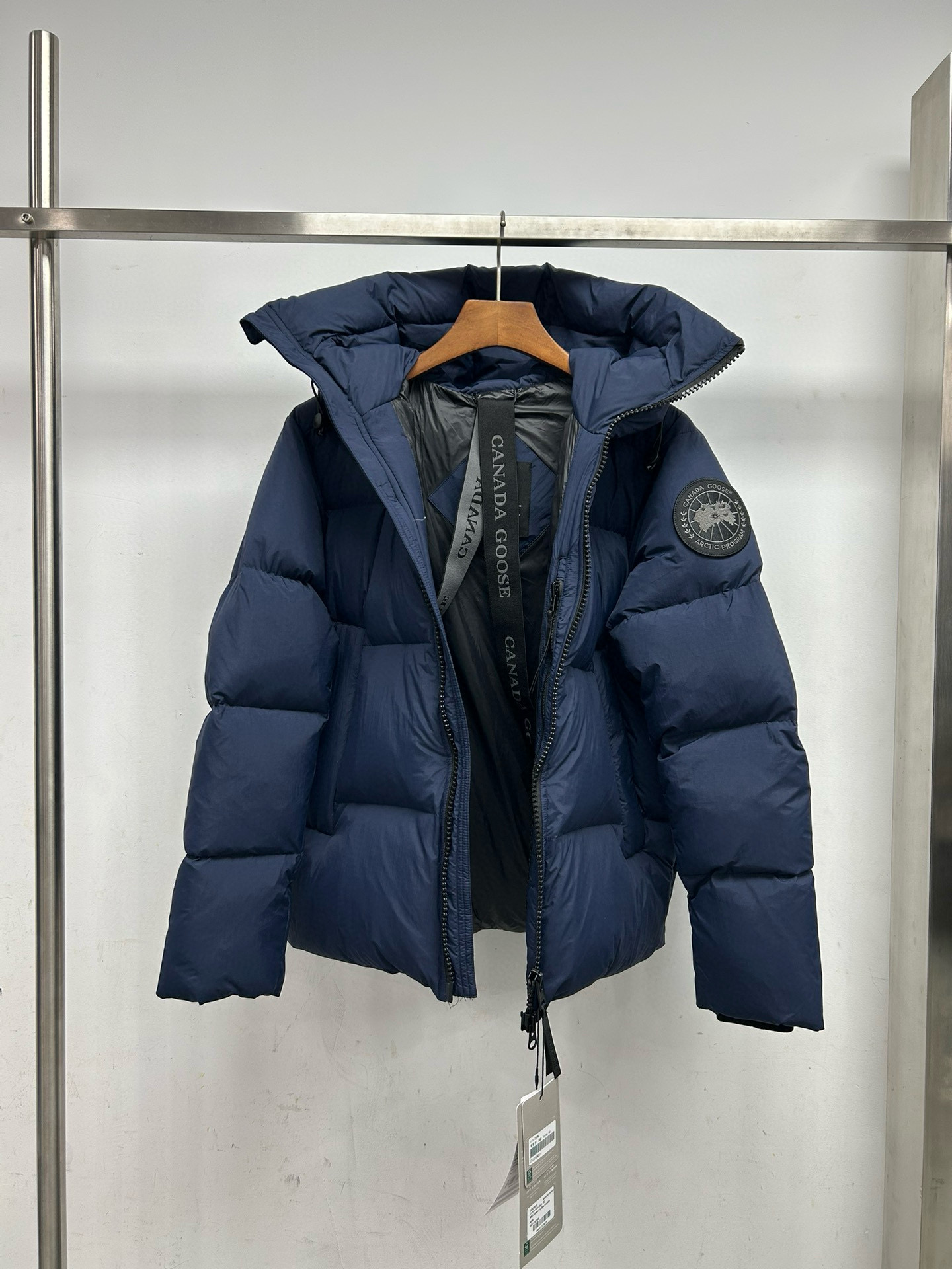 Canada Goose 크로프턴 퍼퍼 남성 딥네이비 패딩 점퍼 10