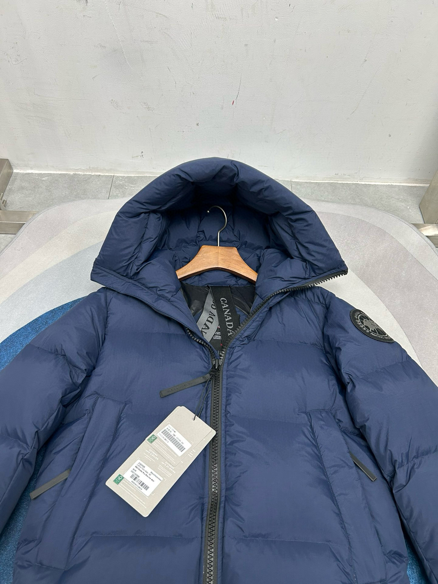 Canada Goose 크로프턴 퍼퍼 남성 딥네이비 패딩 점퍼 12