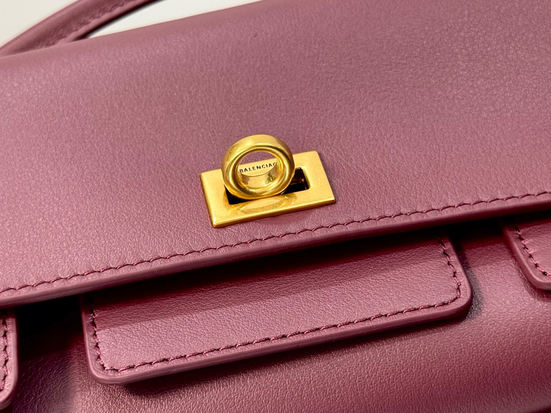 Balenciaga 발렌시아가 Bel Air 클러치 숄더백 버건디 7