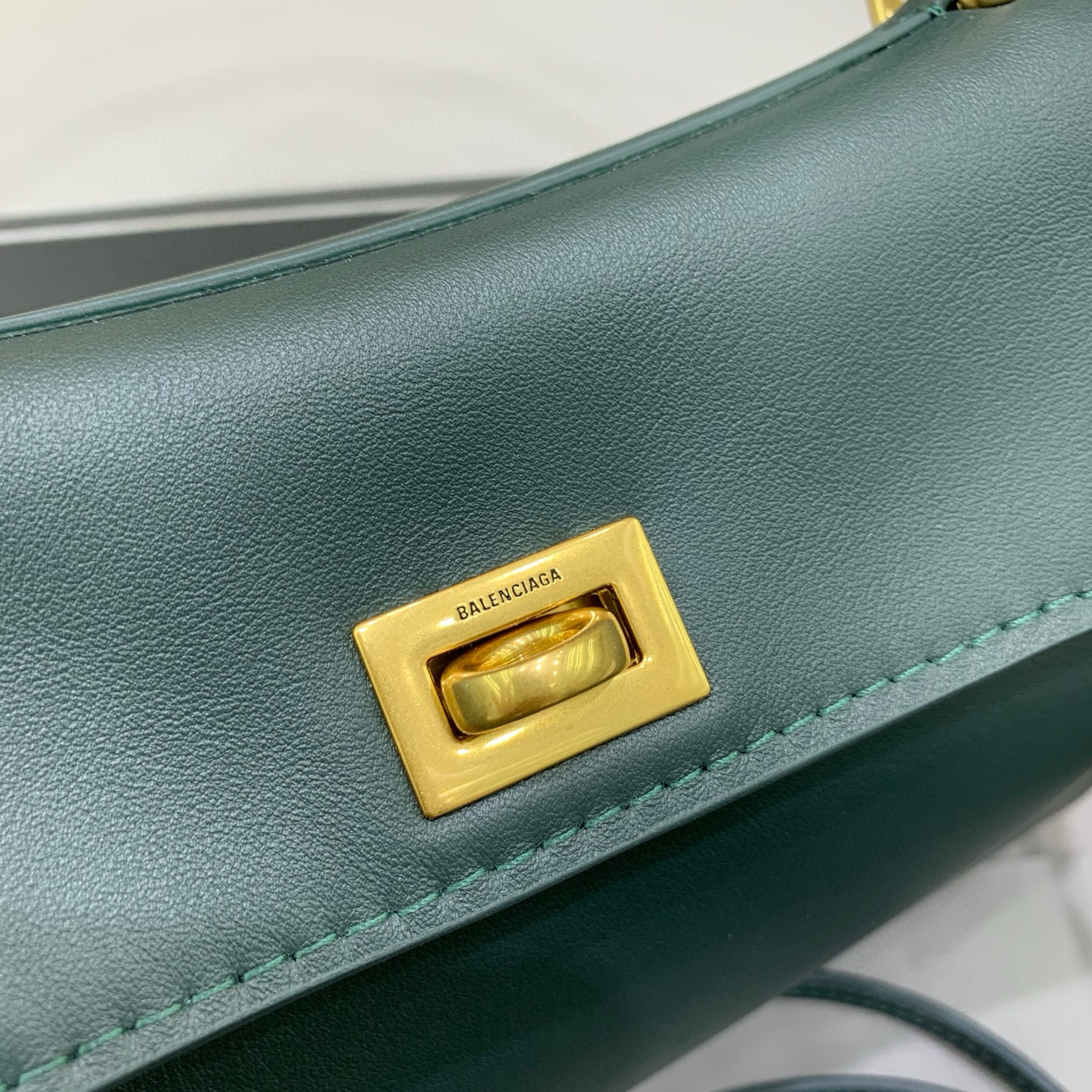 Balenciaga Rodeo Mini 발렌시아가 로데오 미니 토트백 다크그린 5