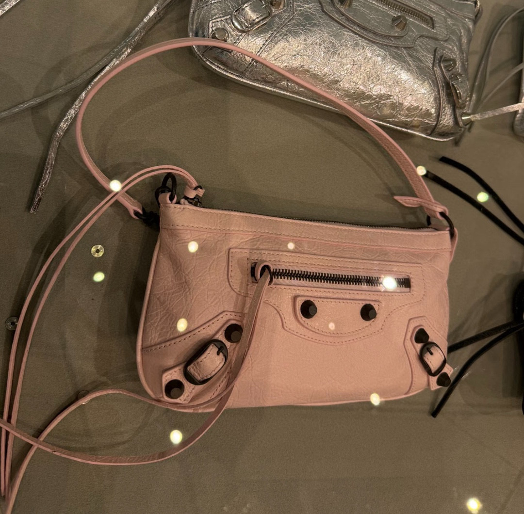 BALENCIAGA 발렌시아가 Le City 미니 숄더백 핑크 6