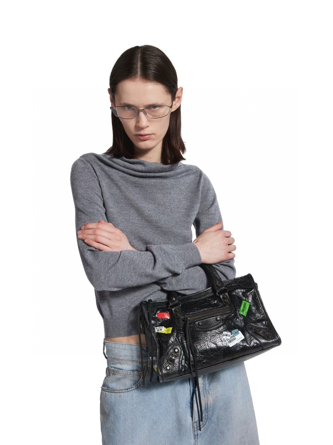 BALENCIAGA 발렌시아가 LE CITY 오일가죽 2