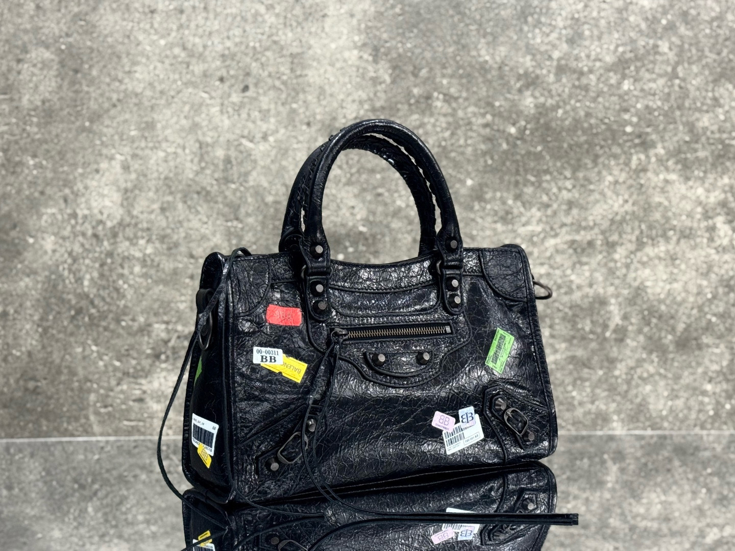 BALENCIAGA 발렌시아가 LE CITY 기계 가방 소형 3