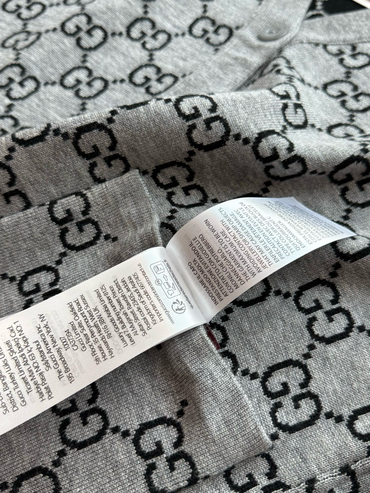 Gucci 구찌 GG 로고 리버서블 울 가디건 36