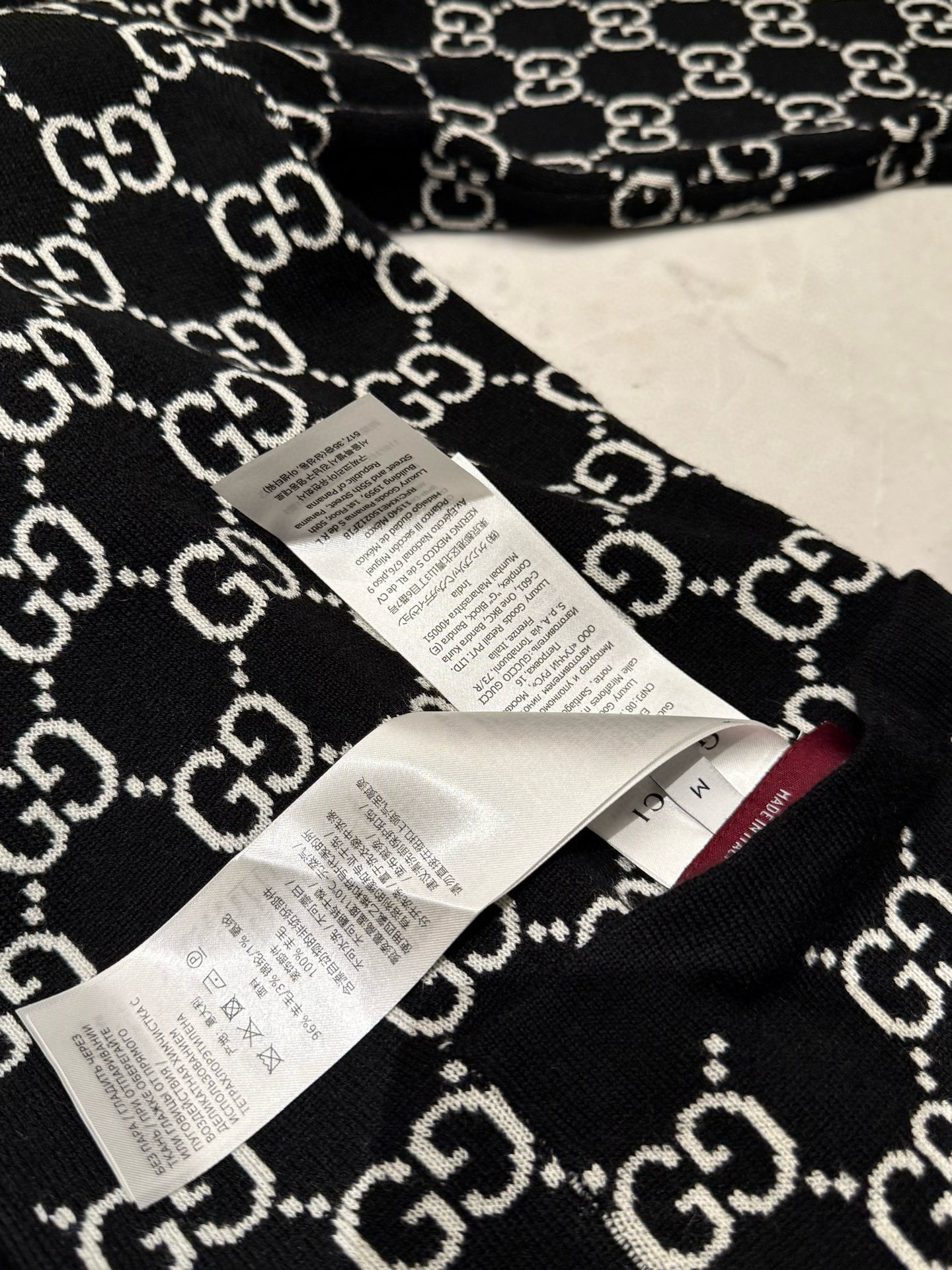 Gucci 구찌 GG 로고 자카드 가디건 37