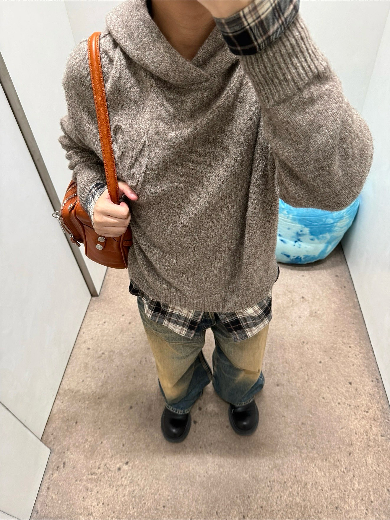 Acne Studios 아크네 스튜디오 남녀공용 레이어드 후드 니트 4