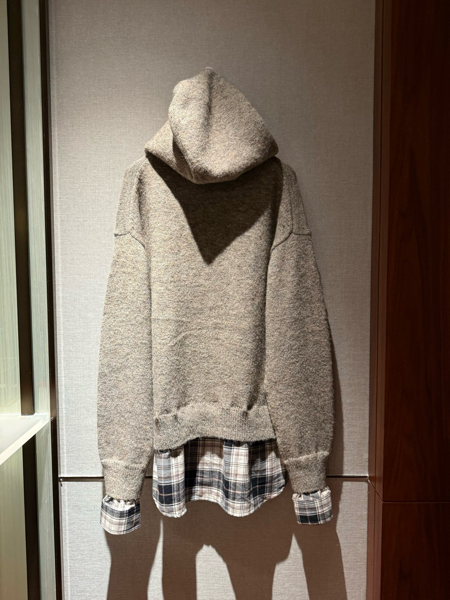 Acne Studios 아크네 스튜디오 남녀공용 레이어드 후드 니트 17