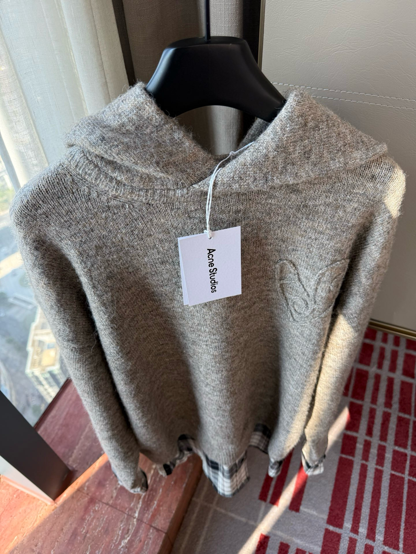 Acne Studios 아크네 스튜디오 남녀공용 레이어드 후드 니트 20