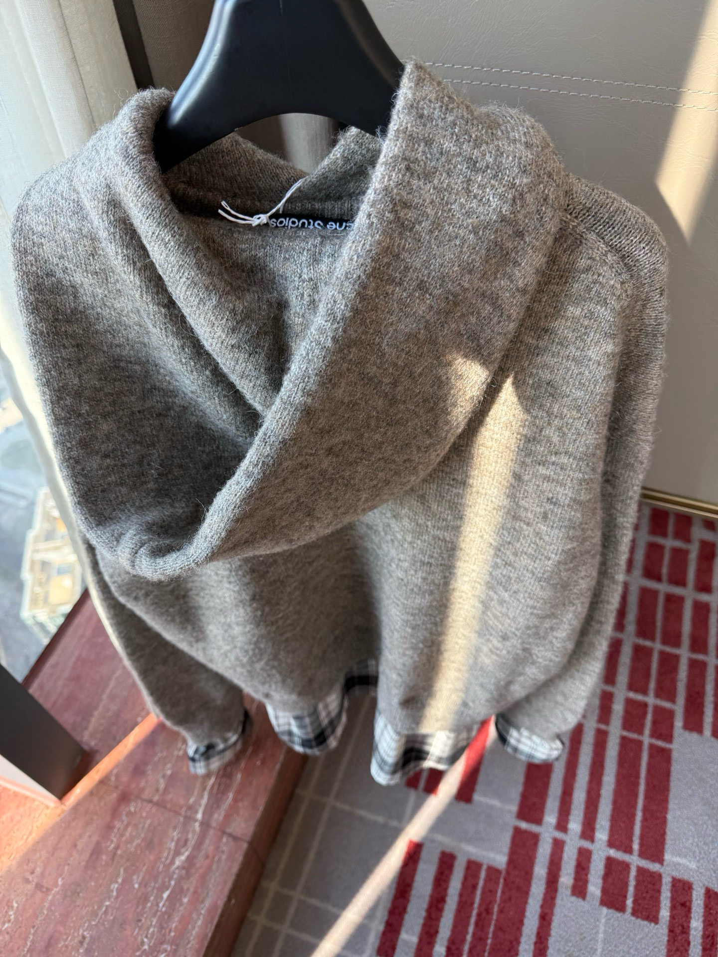 Acne Studios 아크네 스튜디오 남녀공용 레이어드 후드 니트 21