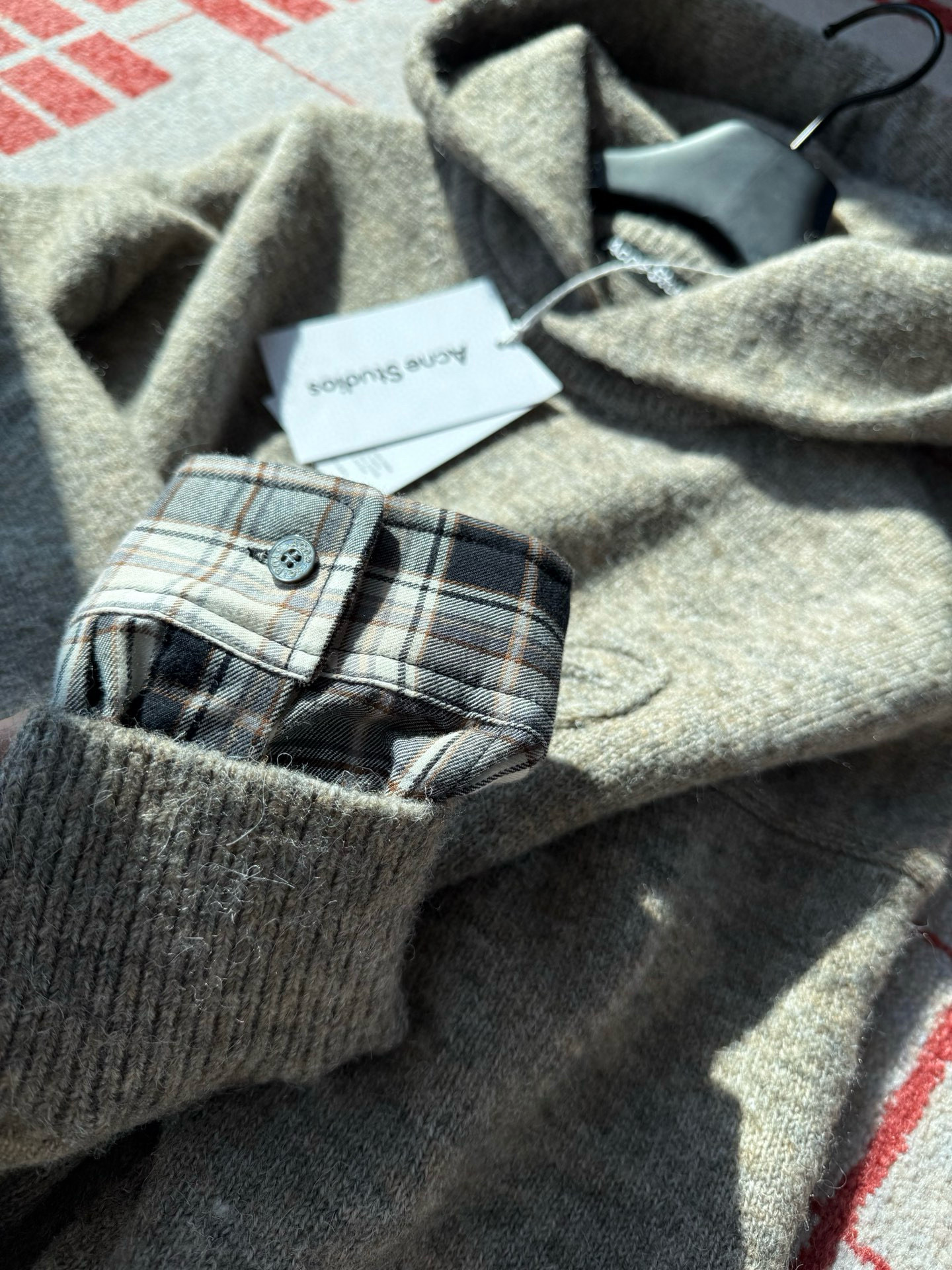 Acne Studios 아크네 스튜디오 남녀공용 레이어드 후드 니트 25