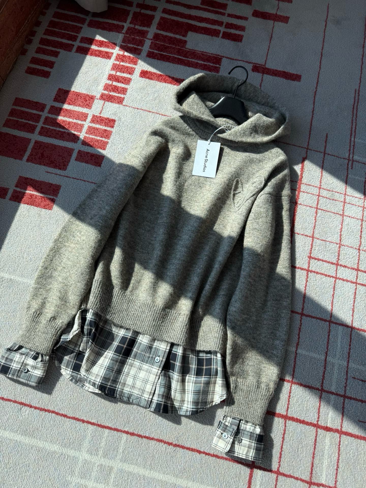 Acne Studios 아크네 스튜디오 남녀공용 레이어드 후드 니트 28