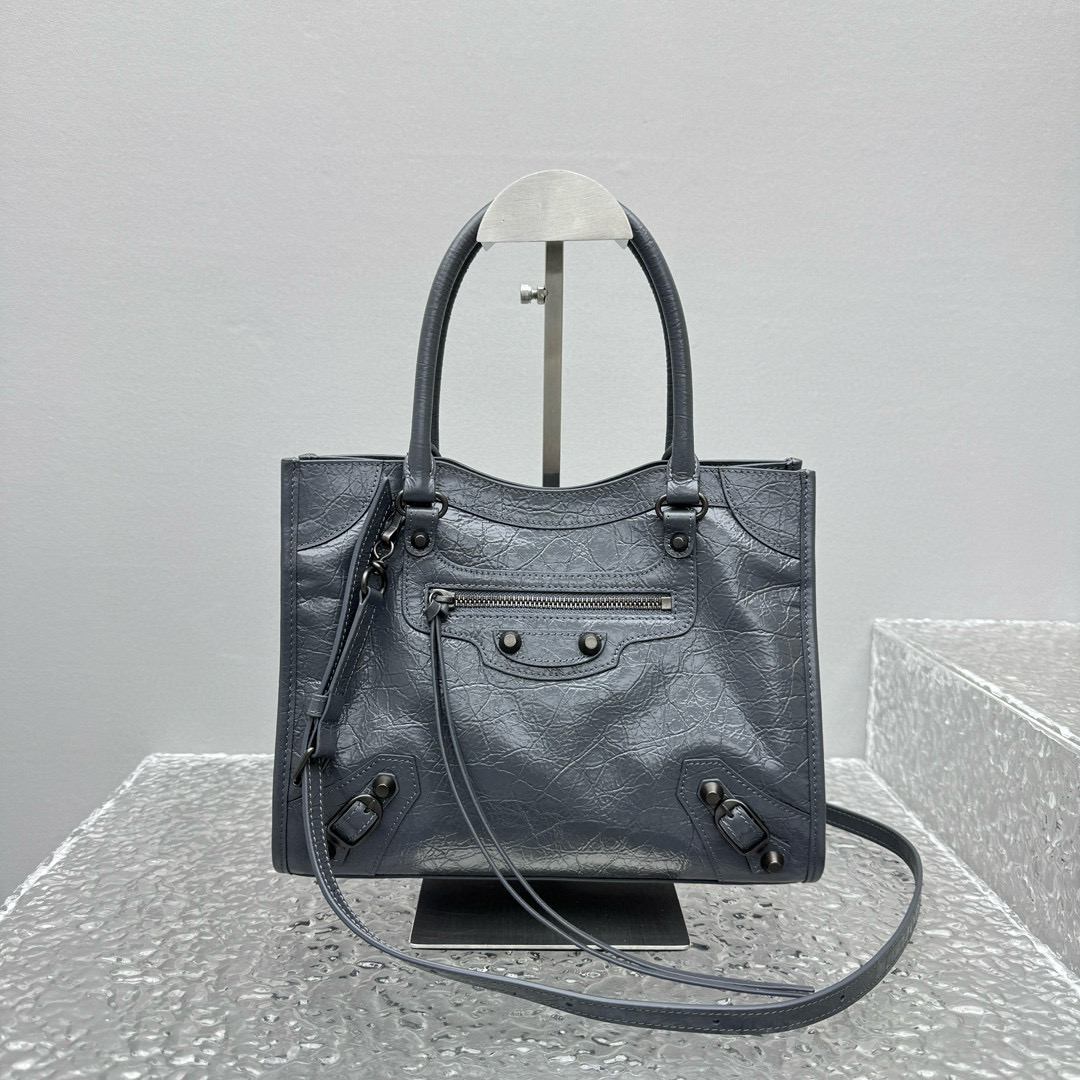 Balenciaga Le City 발렌시아가 르 시티 토트백 소호 암석 그레이 2