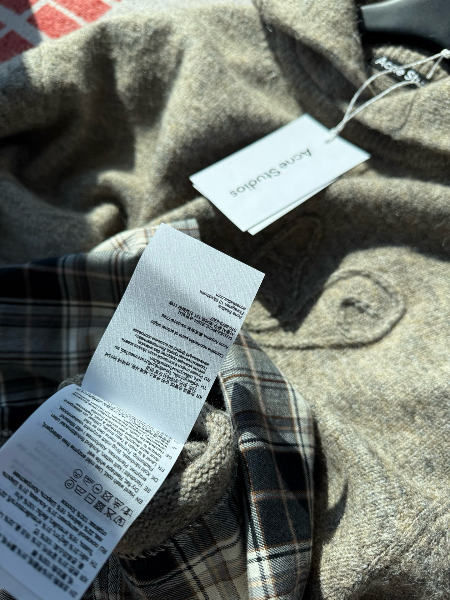 Acne Studios 아크네 스튜디오 남녀공용 레이어드 후드 니트 33