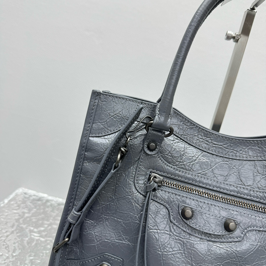 Balenciaga Le City 발렌시아가 르 시티 토트백 소호 암석 그레이 3