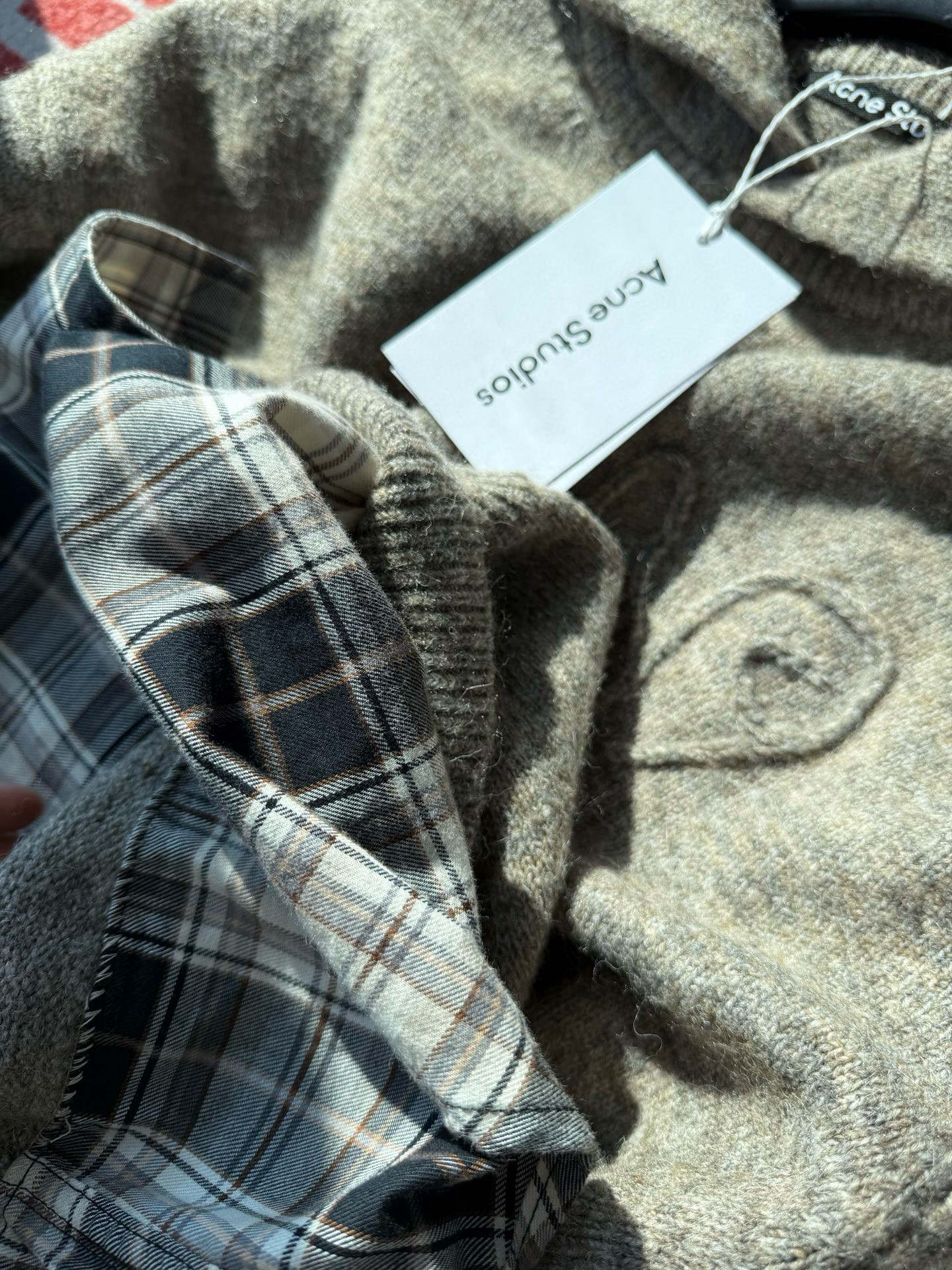 Acne Studios 아크네 스튜디오 남녀공용 레이어드 후드 니트 34