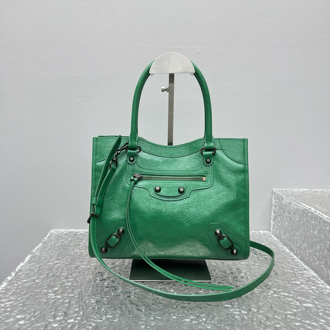 Balenciaga Le City 발렌시아가 르 시티 토트백 그린 2